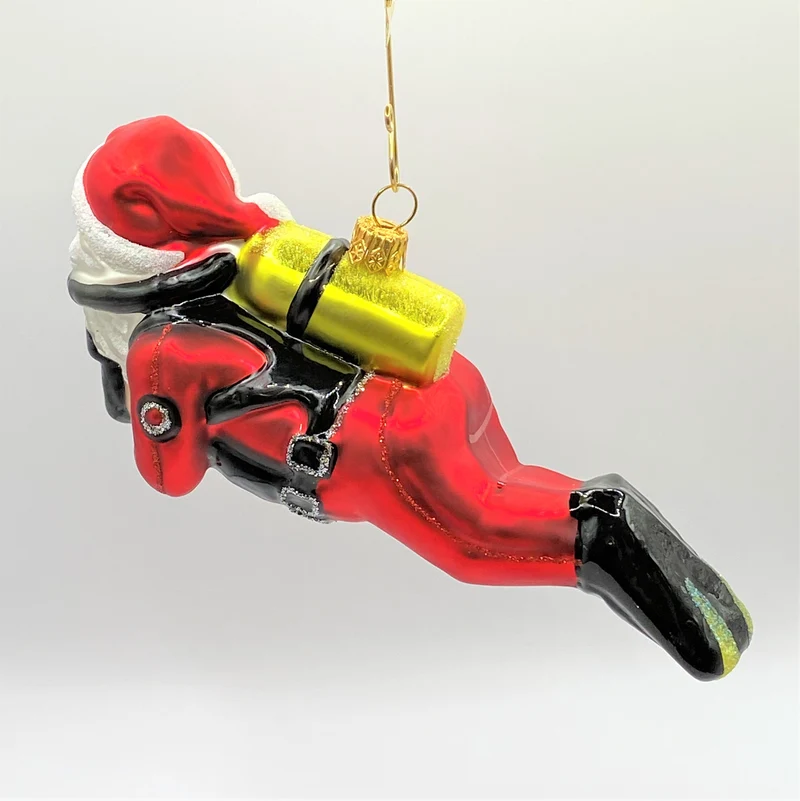 Taucher Santa