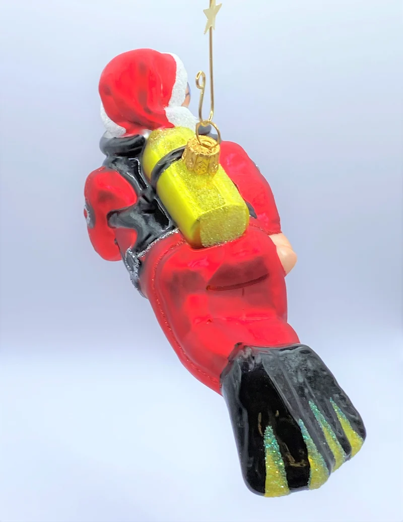 Taucher Santa