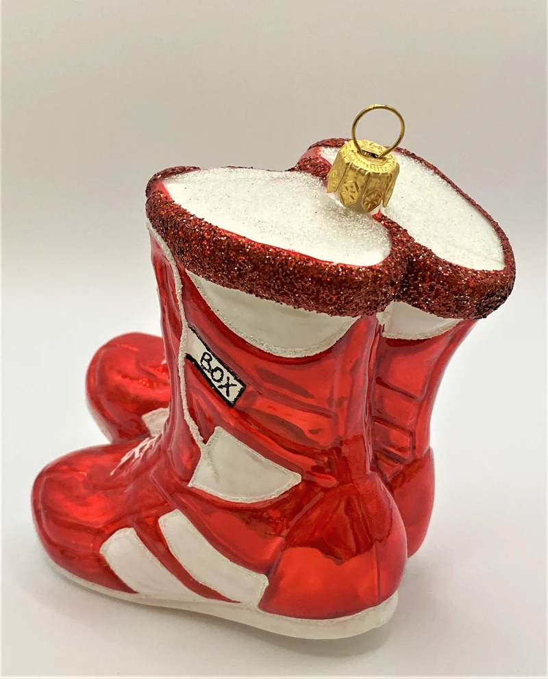 Paar Box Stiefel