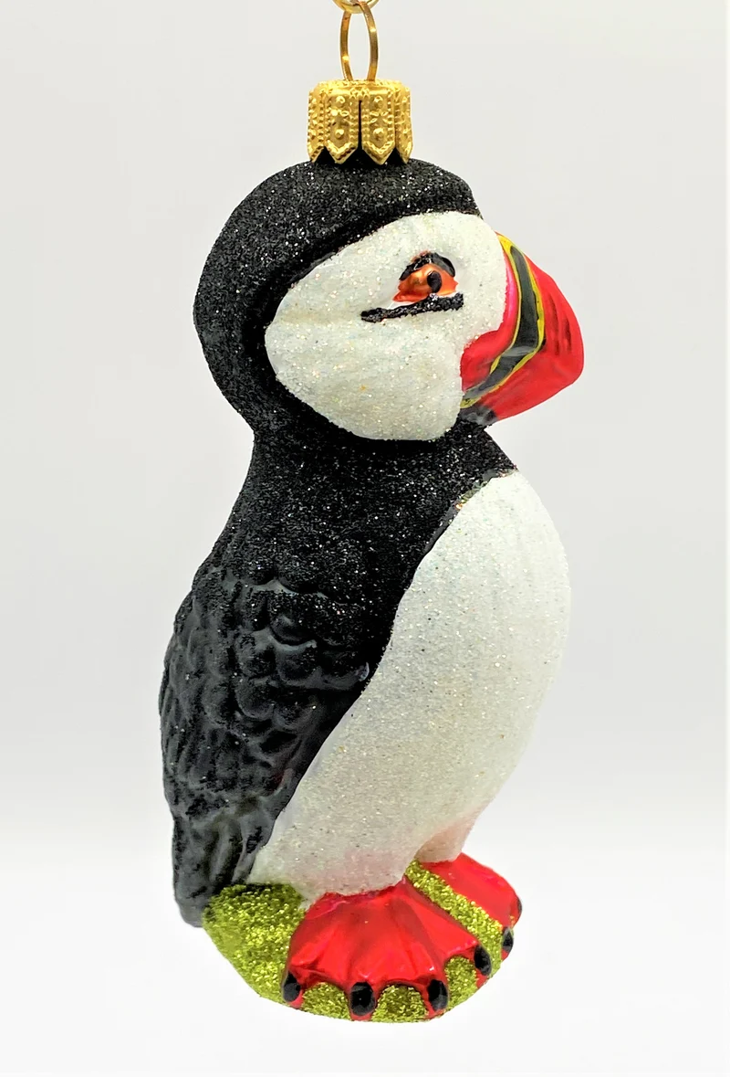 Papageien Taucher auf Felsen