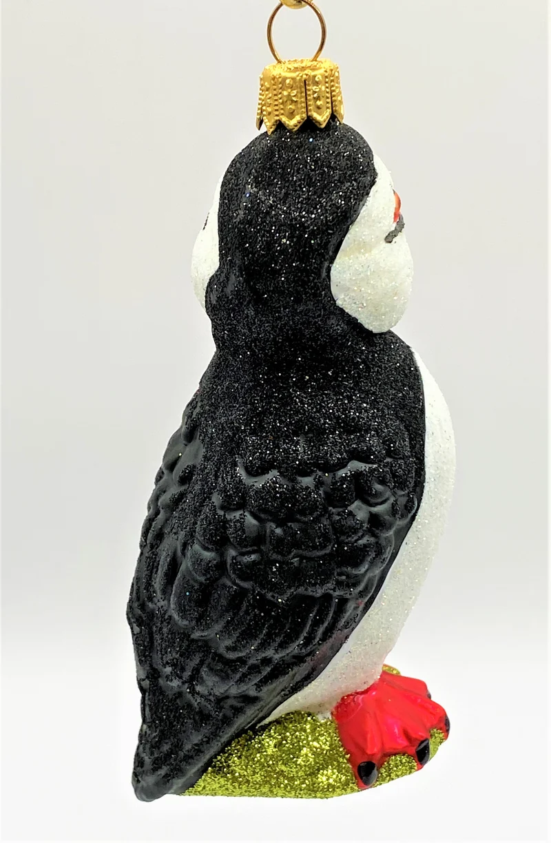 Papageien Taucher auf Felsen