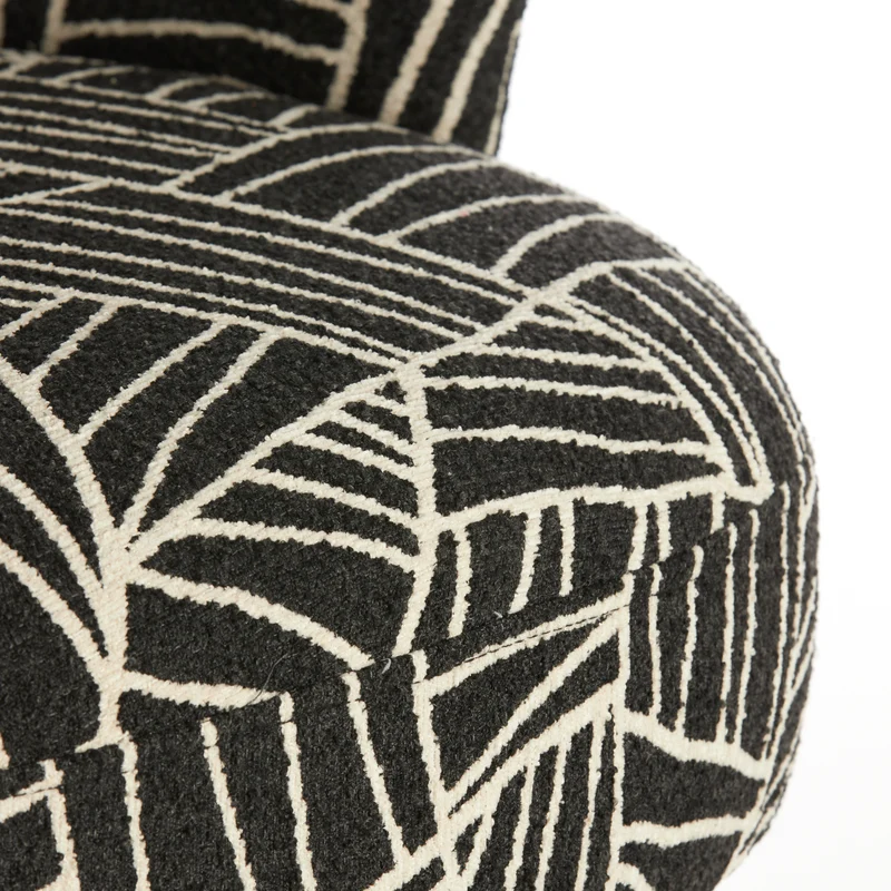 Stuhl DIEYDA Textil schwarz
