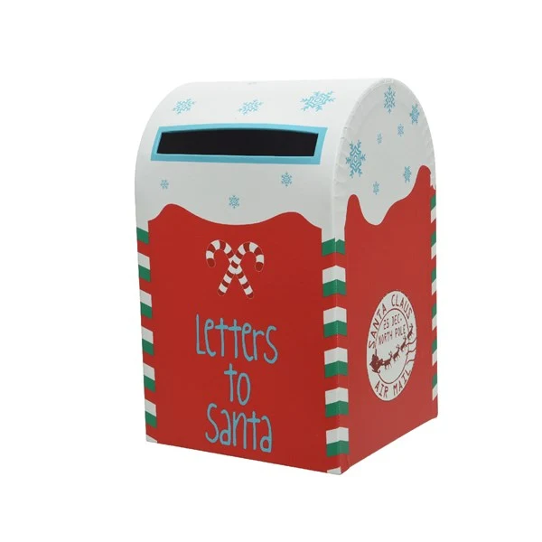 Papier Briefkasten rot-weiss