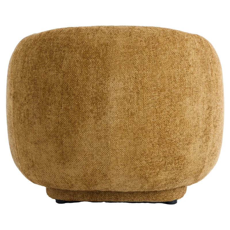 Loungesessel OVITO ocker gelb 93x87x73cm