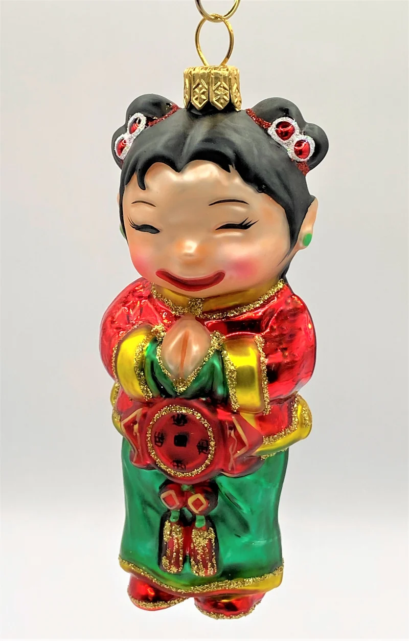 Chinesisches Mädchen, Neu Jahr