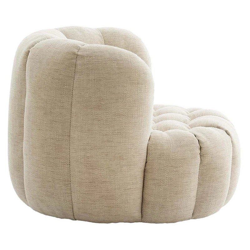 Sessel AMARA crème 100x98x72cm