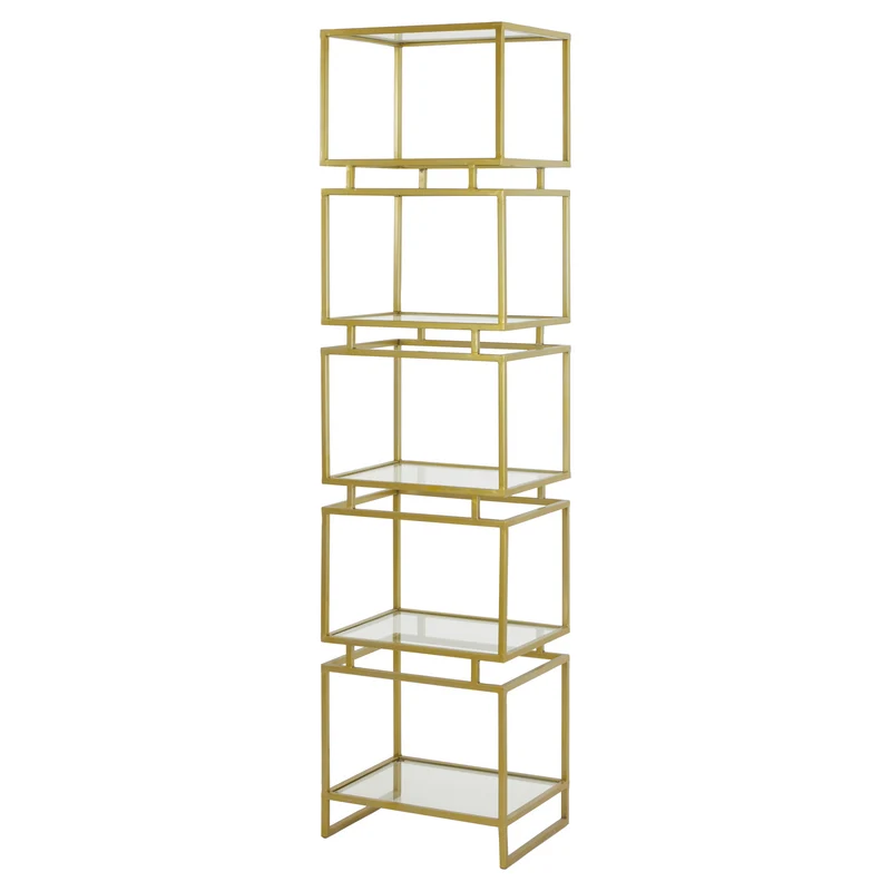 Regal LUCAMBO Metall bronze 45x35x180cm