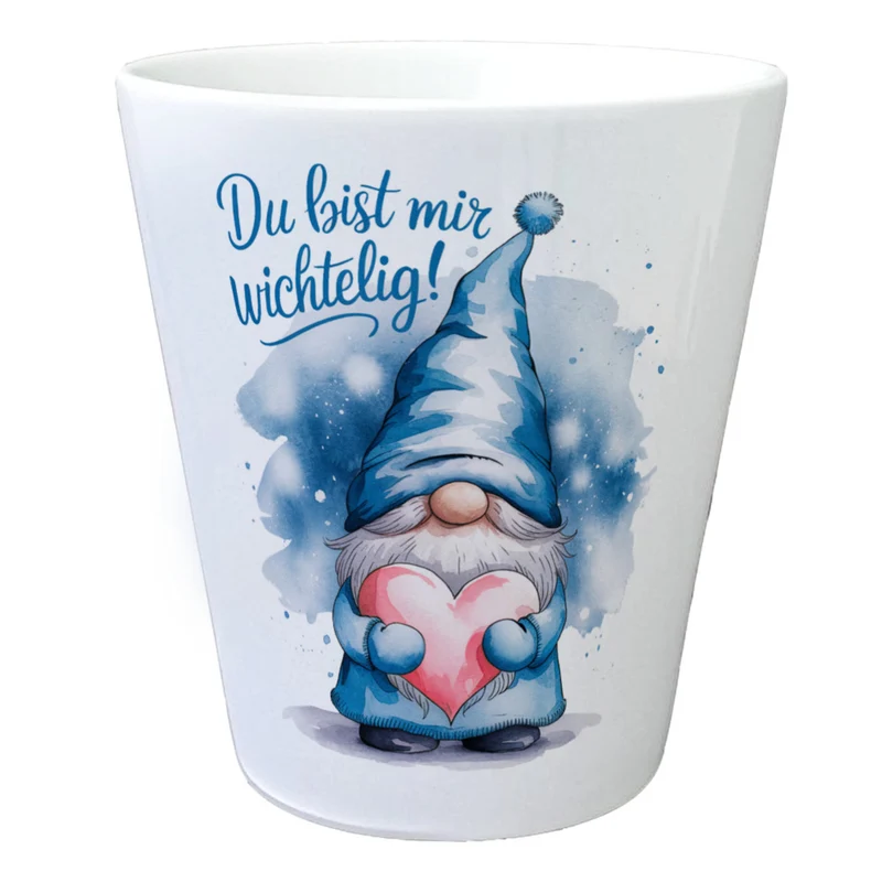 Du bist mir wichtelig! Wichtel Blumentopf