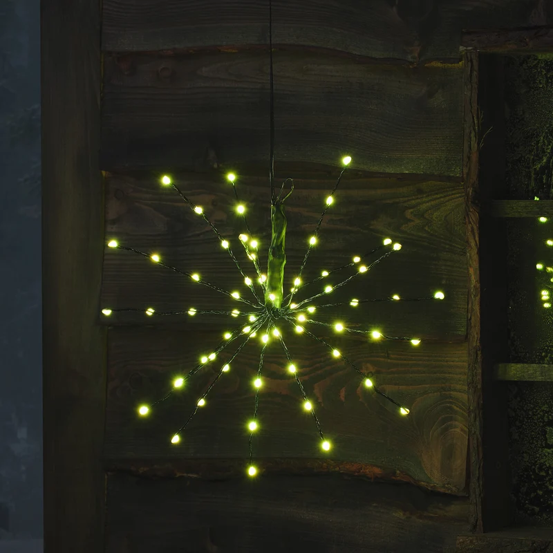 36cm LED Starburst Weihnachtsdeko außen mit Farbauswahl