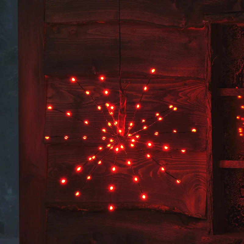 36cm LED Starburst Weihnachtsdeko außen mit Farbauswahl