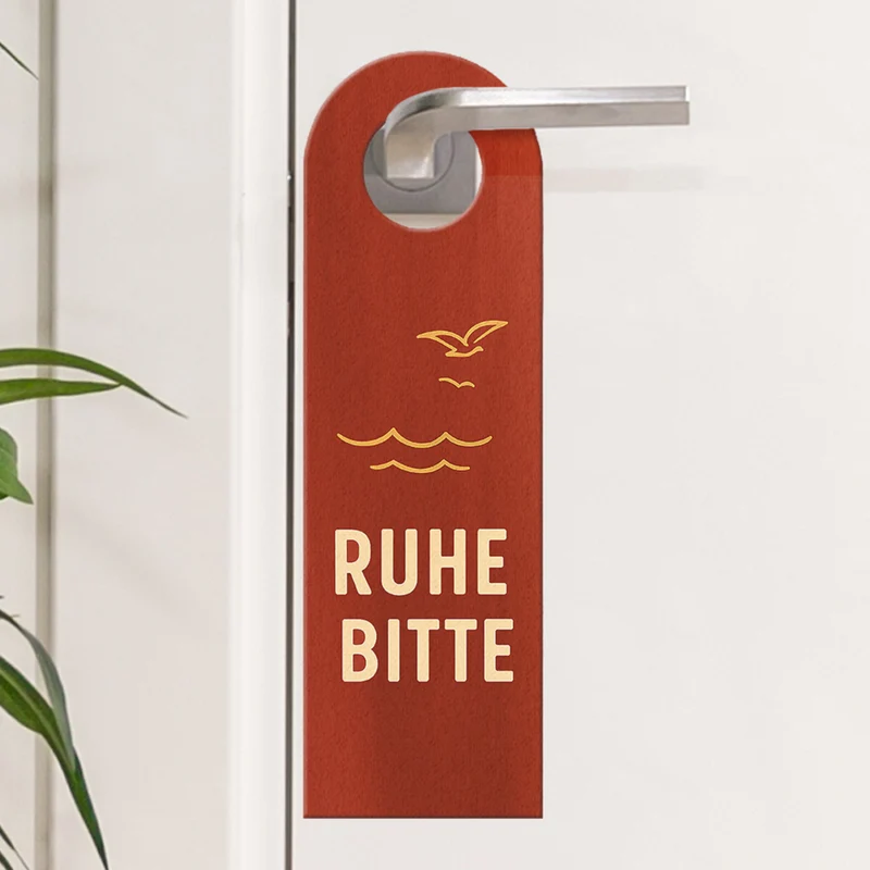 Möwe Ruhe Bitte Türhänger für Meerliebhaber