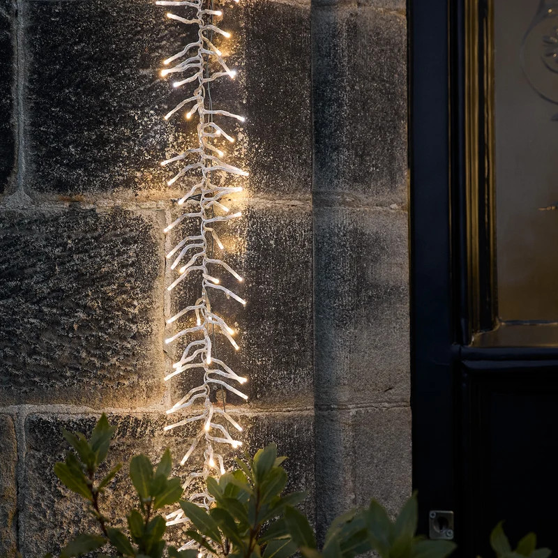 5m Bicolor LED Cluster Lichterkette