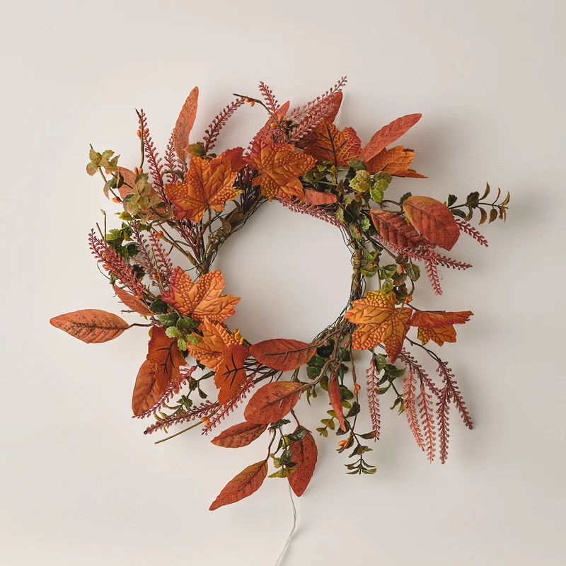 40cm Herbstkranz Ahornblätter
