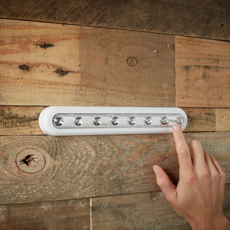 LED Touch Leuchtleisten 2er Set warmweiß Batteriebetrieb 28cm