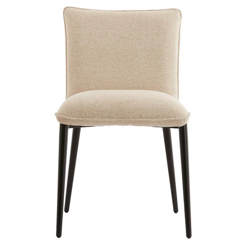 Esszimmerstuhl VADENI Polyester crème 2er-Set
