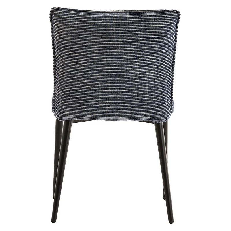 Esszimmerstuhl VADENI Polyester blau 2er-Set