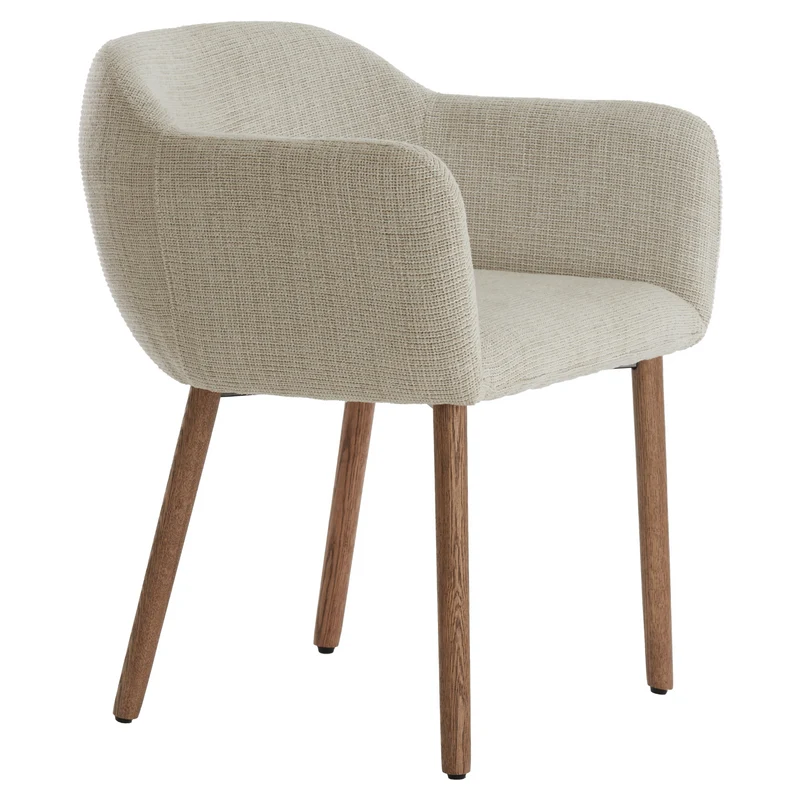 Esszimmerstuhl BLAINE Holz beige im 2er-Set