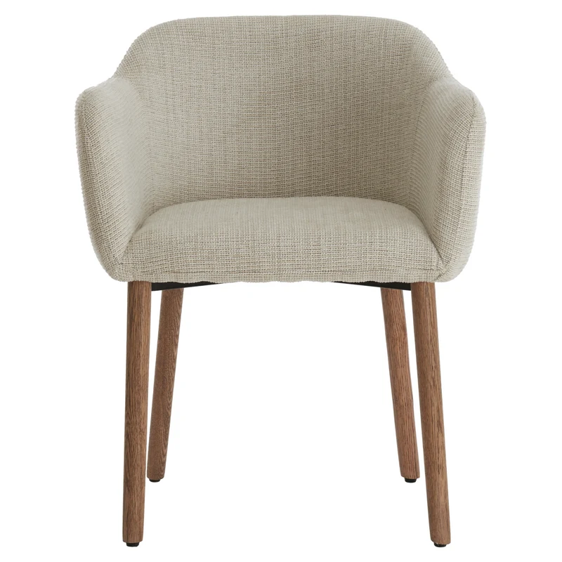 Esszimmerstuhl BLAINE Holz beige im 2er-Set