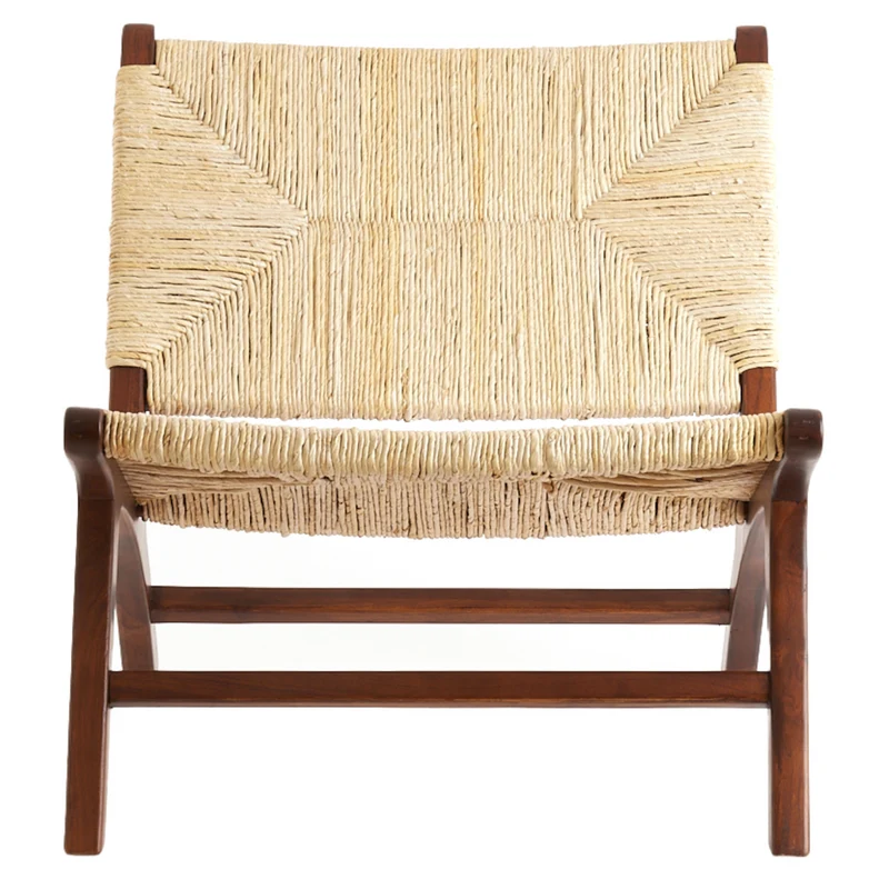 Stuhl PAYAN Teakholz braun 78x65x69cm