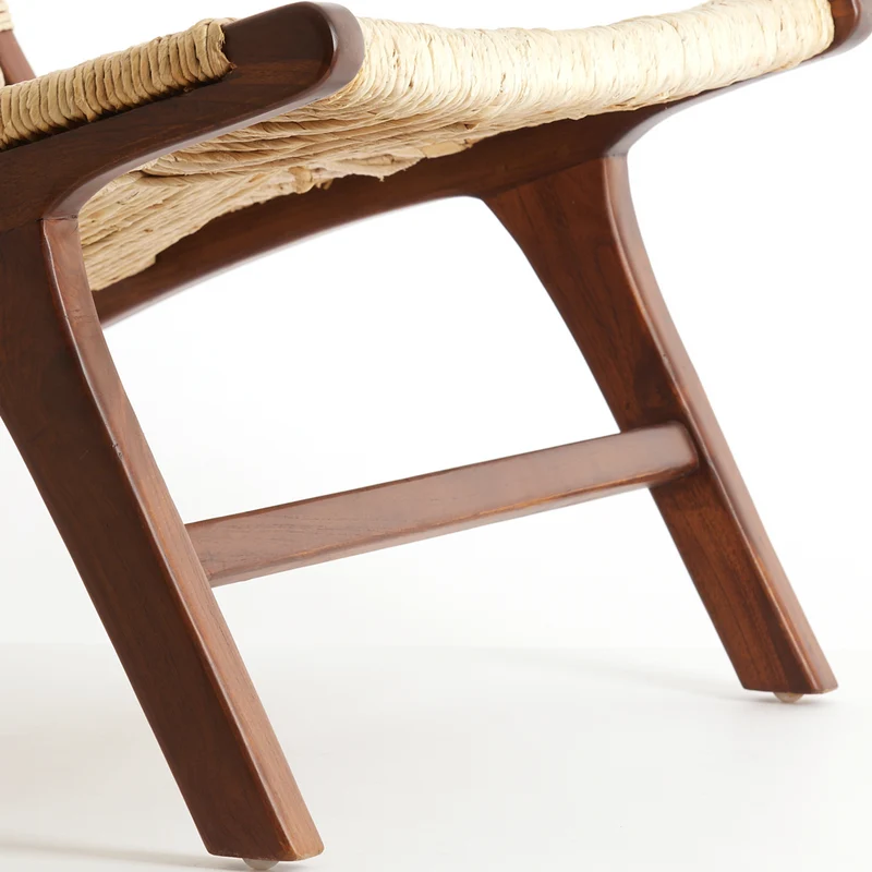 Stuhl PAYAN Teakholz braun 78x65x69cm