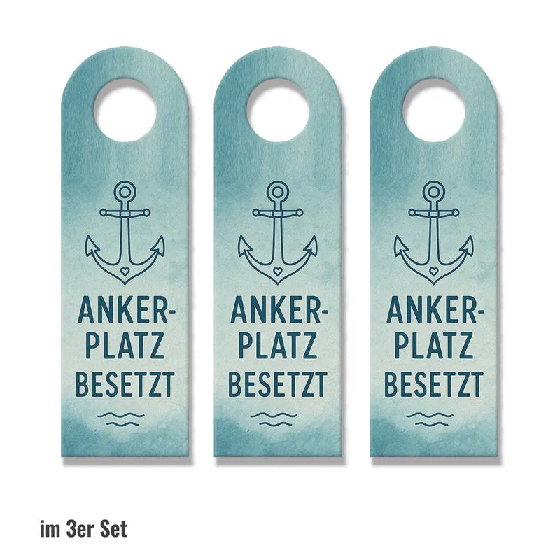 Anker maritim Türhänger Ankerplatz besetzt frei