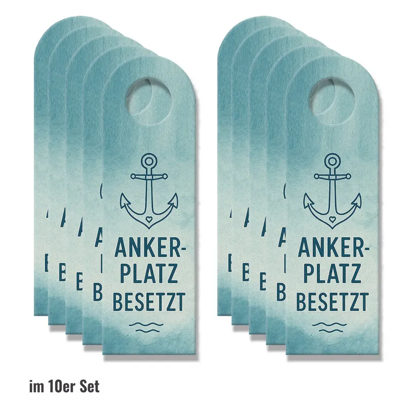 Anker maritim Türhänger Ankerplatz besetzt frei