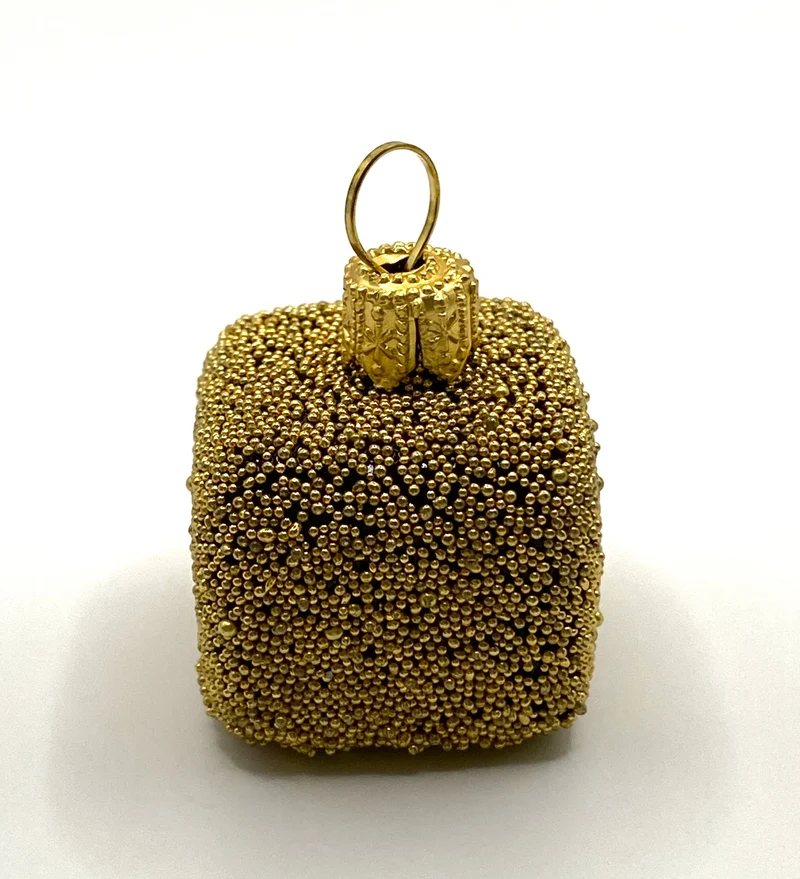 Praline Gold Truffes Würfel
