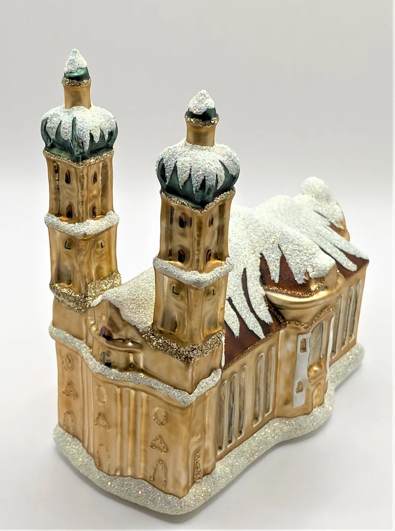 Kathedrale von St. Gallen mit Schnee