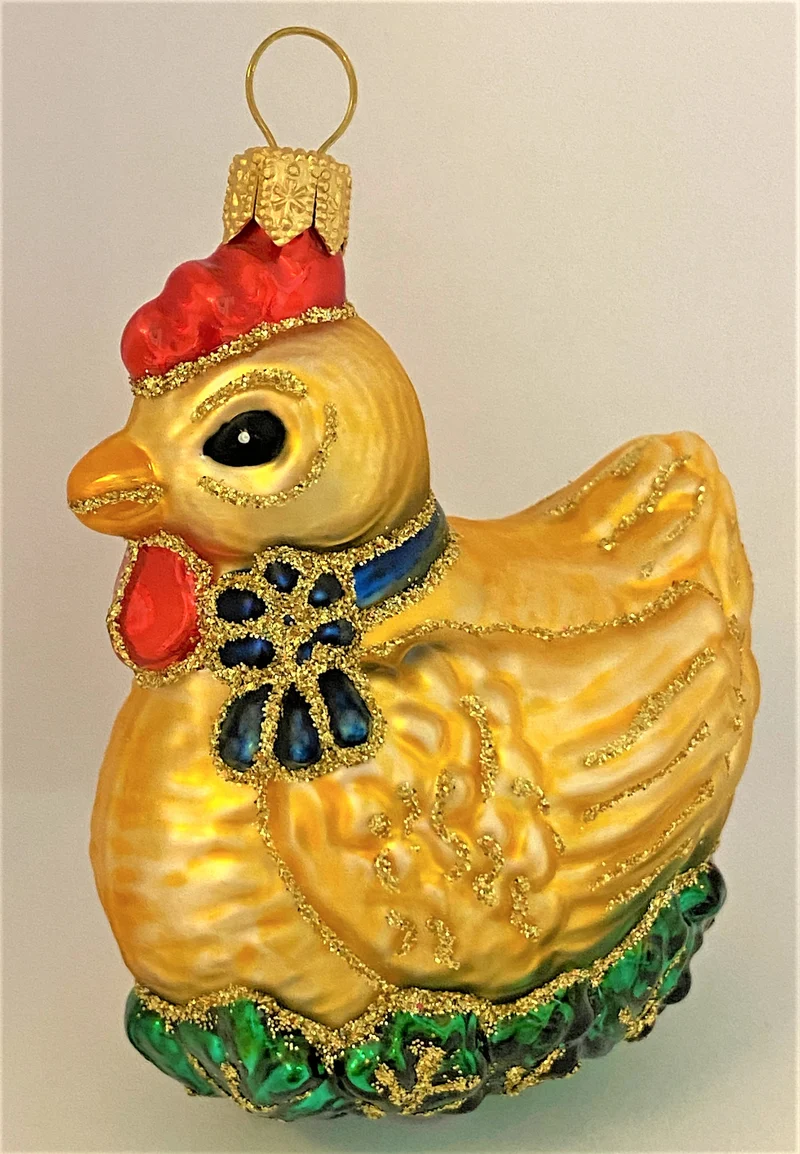 Huhn im Nest