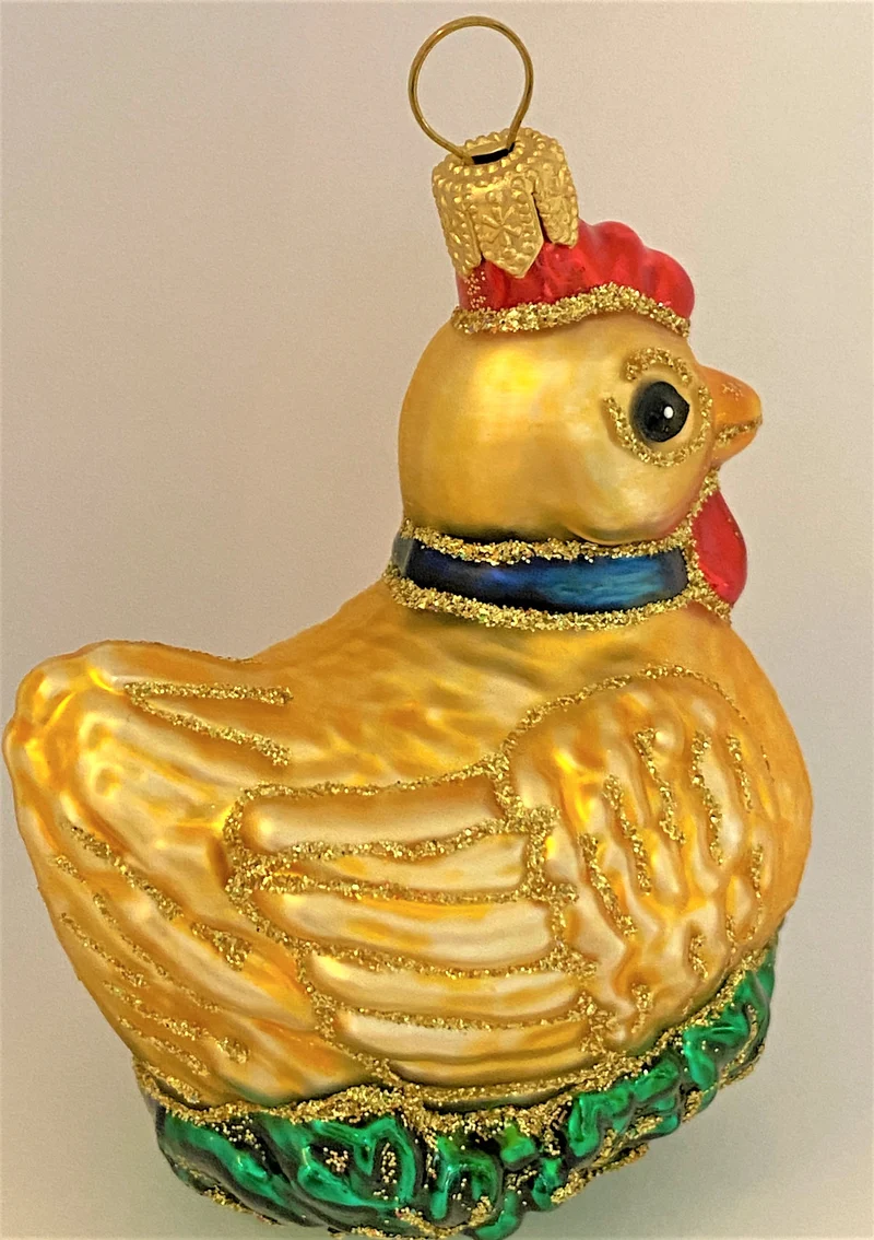 Huhn im Nest