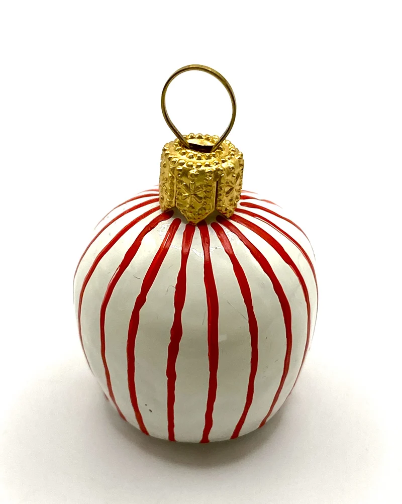 Praline weiß/ rot