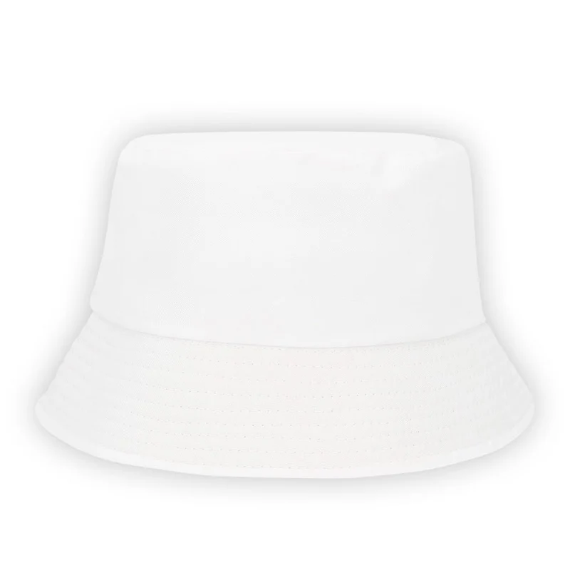 Bride Bucket Hat Weiß-Rosa