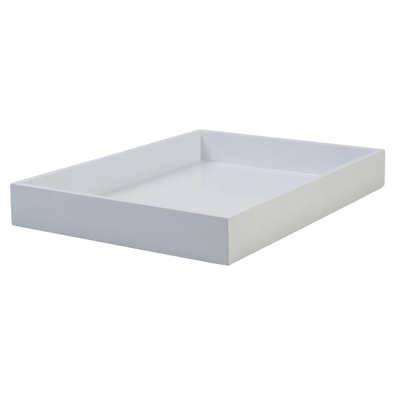 Tablett SPA M rechteckig weiss 40,4x5x29,3cm
