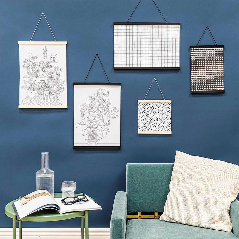 Rico Design Posterleiste magnetisch natur A3