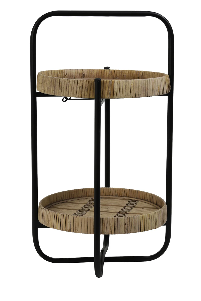 Etagere 33x59,5 naturell-schwarz