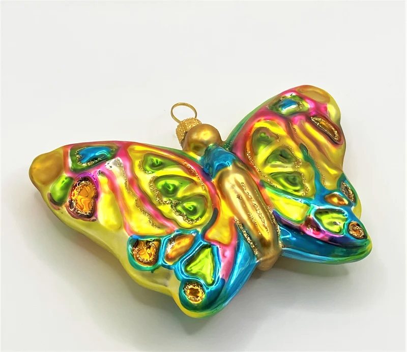 Fröhlich bunter Schmetterling