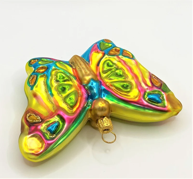 Fröhlich bunter Schmetterling
