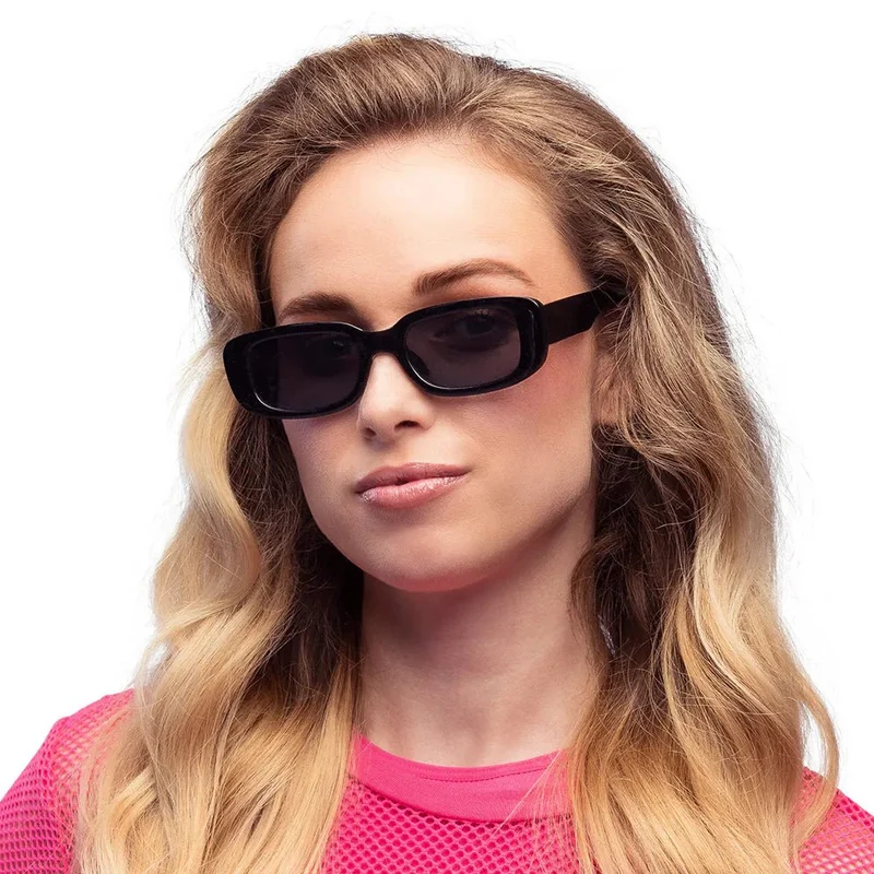 Schwarze Techno-Brille