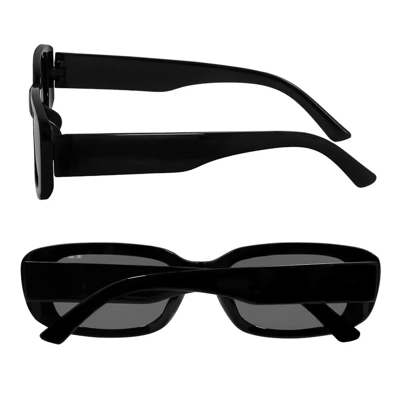 Schwarze Techno-Brille