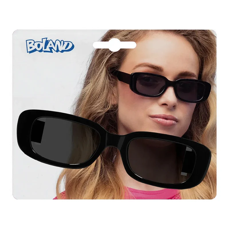 Schwarze Techno-Brille