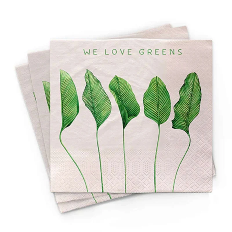 chic.mic Serviette We love greens