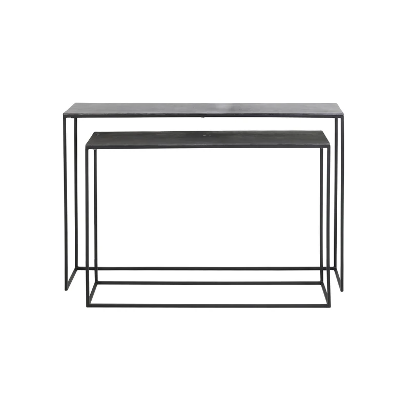 Konsolentisch BOCA 2er-Set schwarz