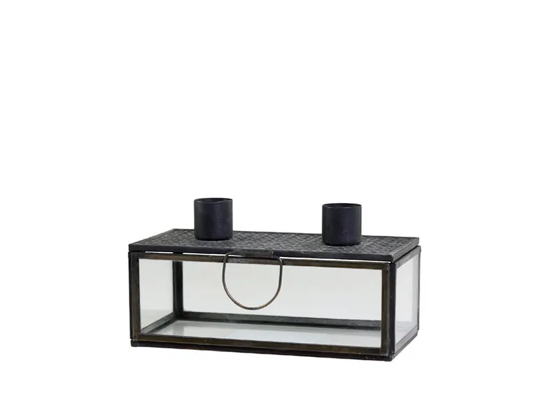 Chic Antique Kerzenständer für 2 Kerzen