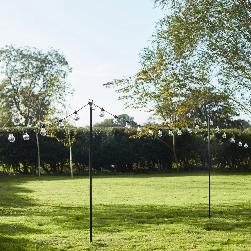 Party Lichterketten Mast 2,75m