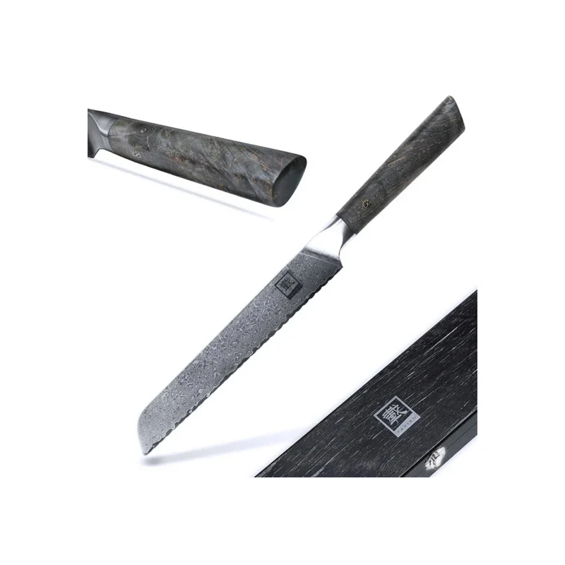 Zayiko Damast Brotmesser Professional Serie