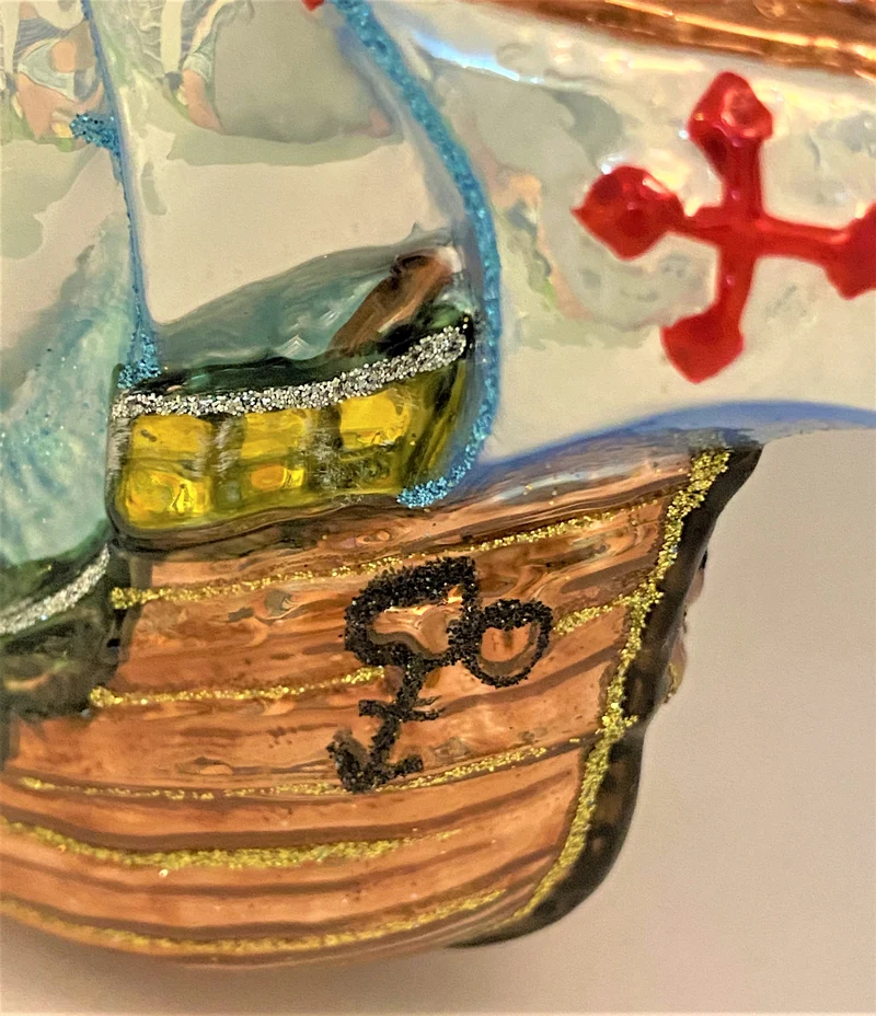 Englischer Kreuzritter Dreimaster Segelschiff