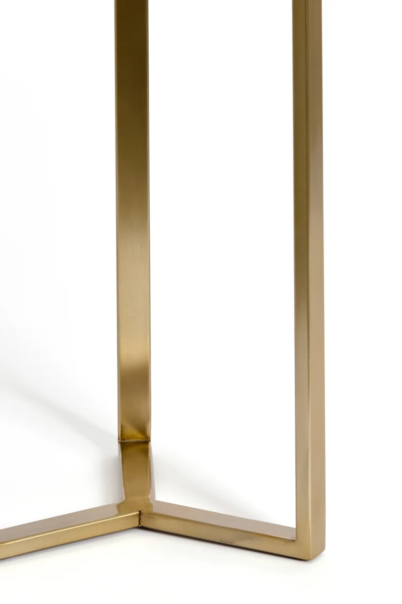 Säule RETIRO gold Glas Ø35x81 cm