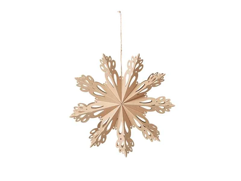 Broste Copenhagen Snowflake aus Papier