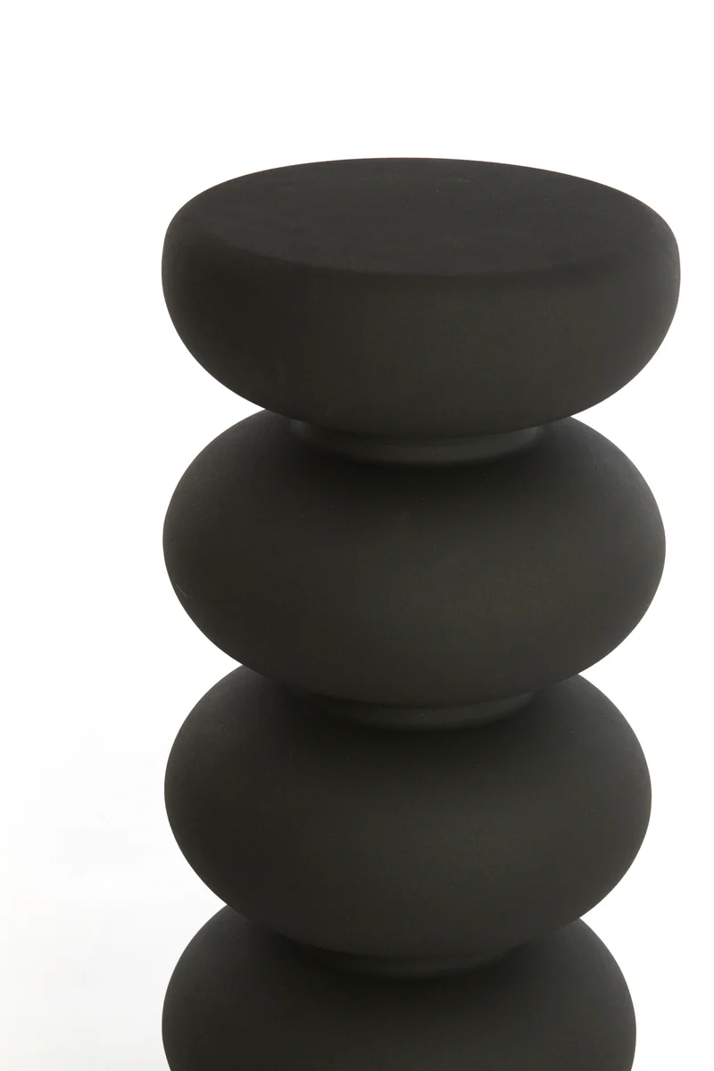Säule KOBODO matt schwarz Ø35x100 cm