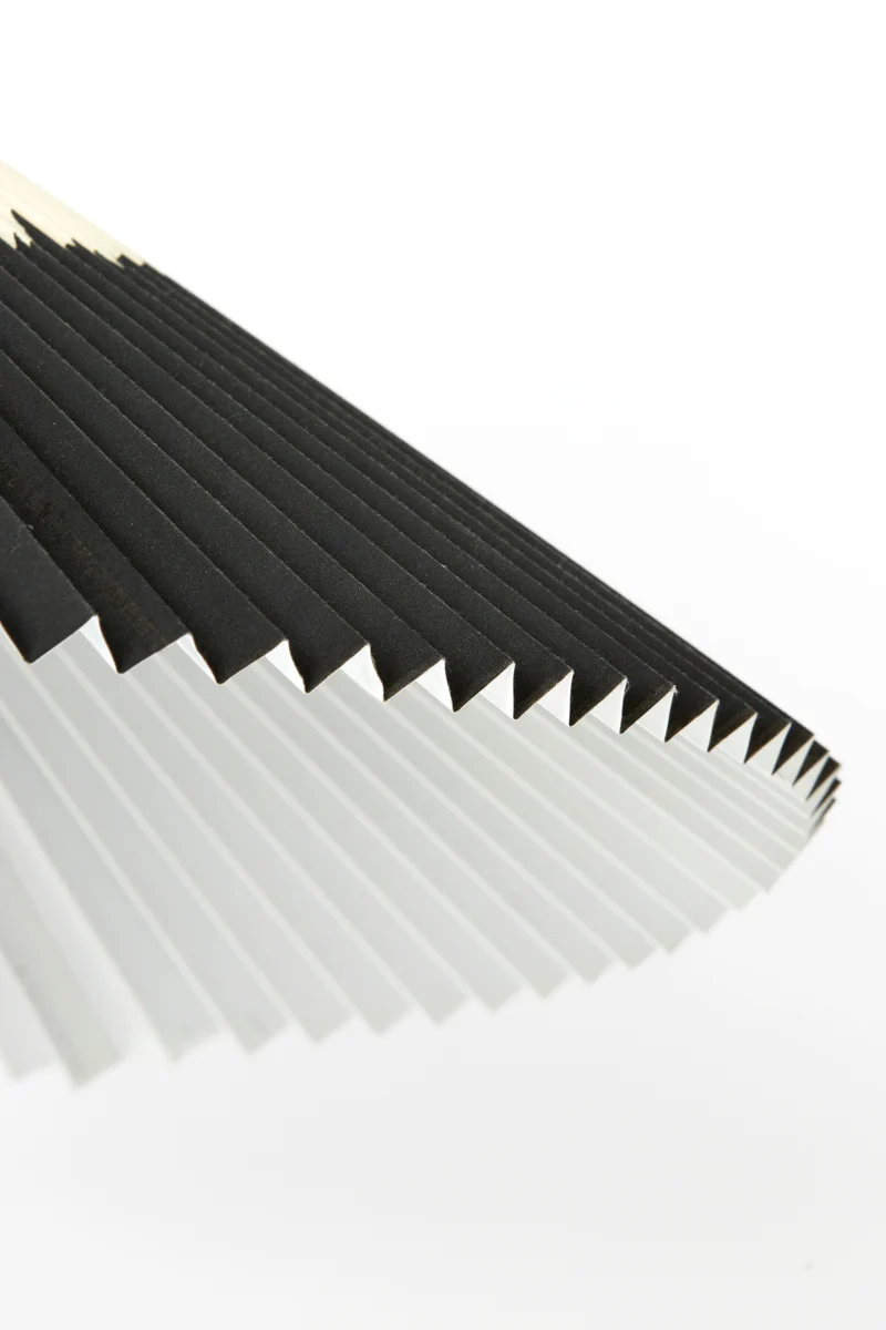 Hängeleuchte COLGATE schwarz pleated Ø60x23 cm